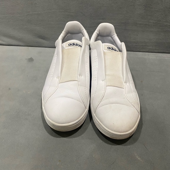 Adidas Classic White Slip-On Shoes womens size 8 - Picture 2 of 8